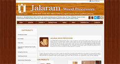 Desktop Screenshot of jalaramwood.com